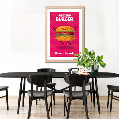 Burger Joy Wall Frame