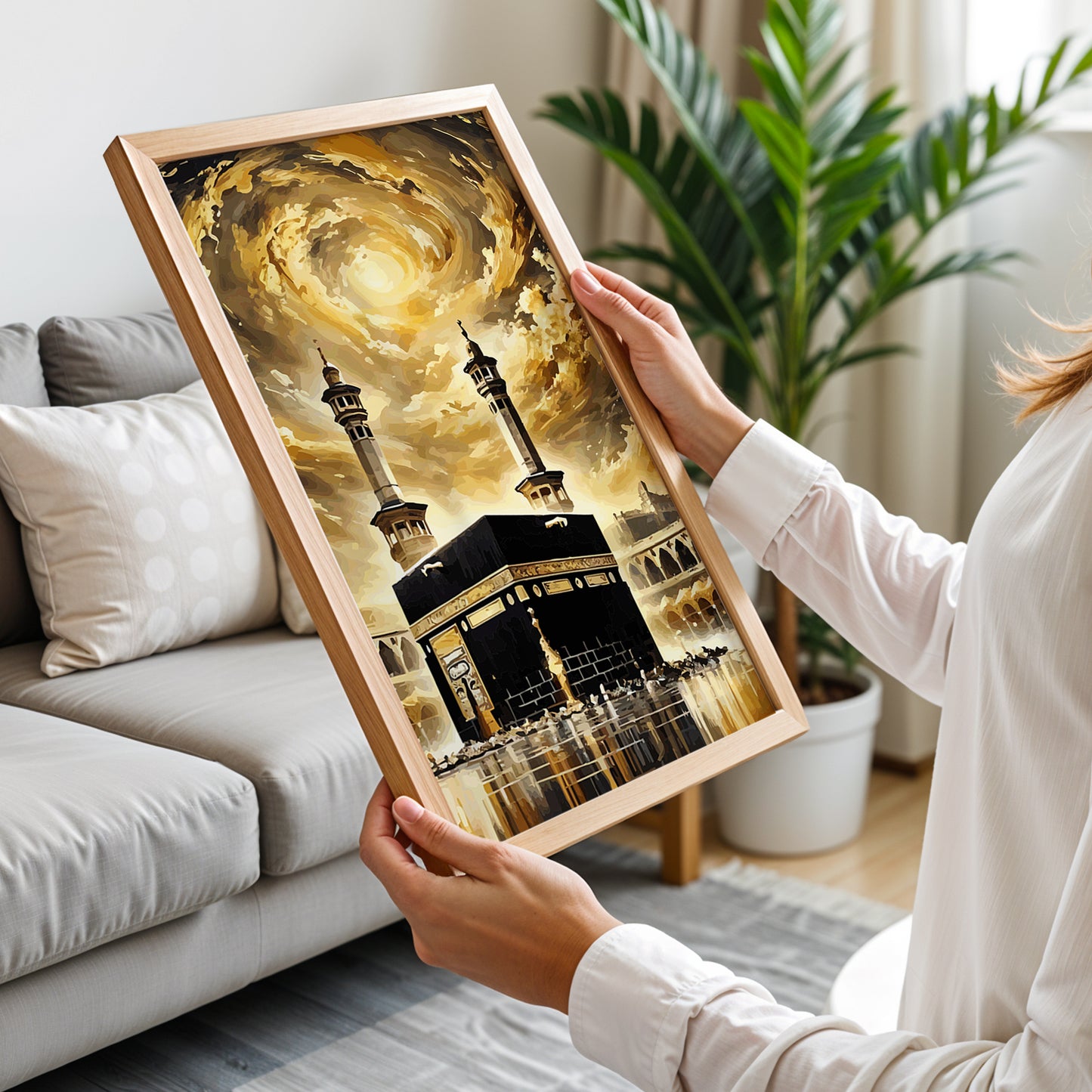 Kaaba Sacred Wall Frame