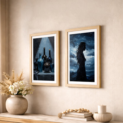 Midnight Mood Framed Set