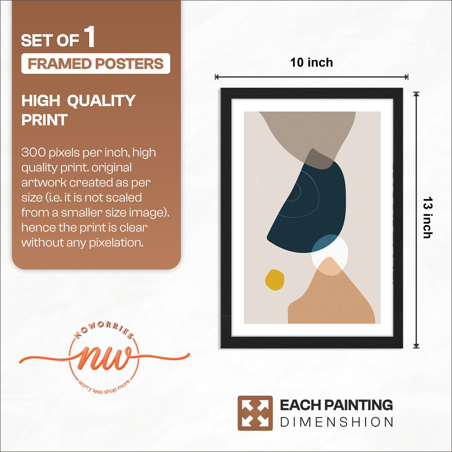 Minimal Abstract Wall Frame