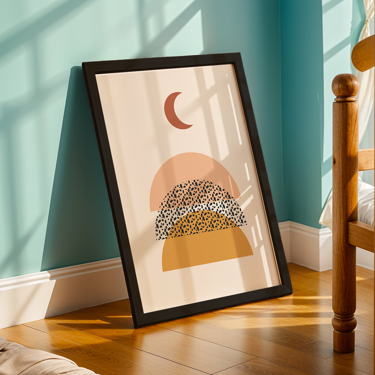 Terrazzo Boho Abstract Print