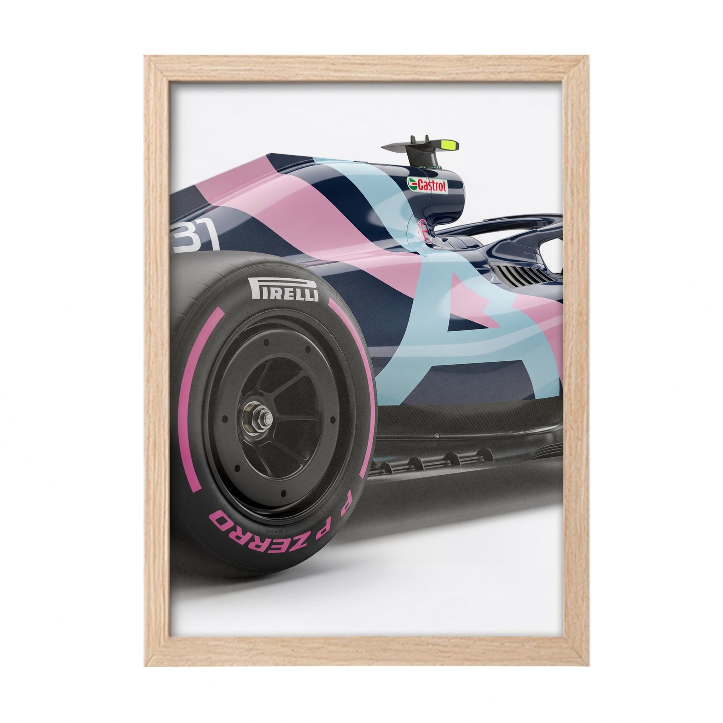 Alpine Formula One Wall Art