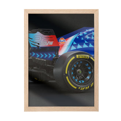 Formula One Gulf Edition Wall Art