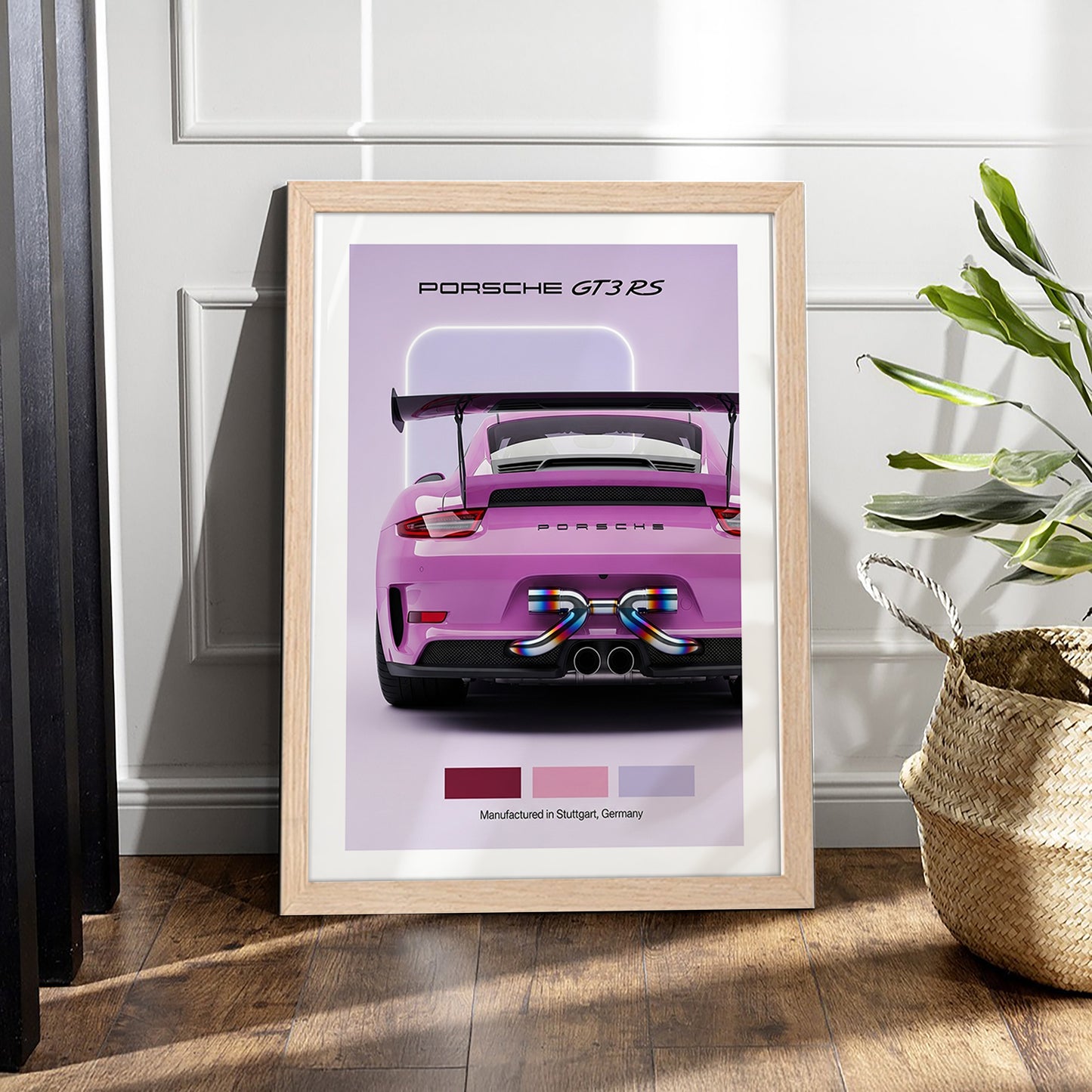 Porsche GT3 RS Signature Wall Frame