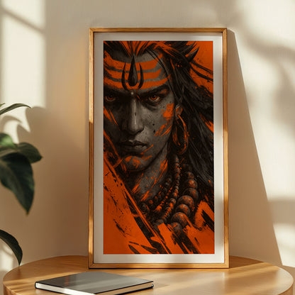 Rudra Mahadev Wall Frame