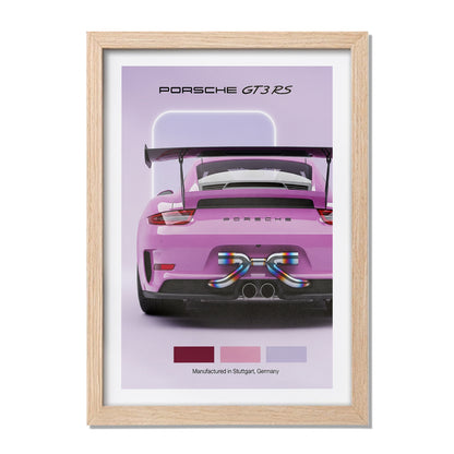 Porsche GT3 RS Signature Wall Frame