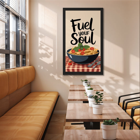 Fuel Your Soul Pasta Art