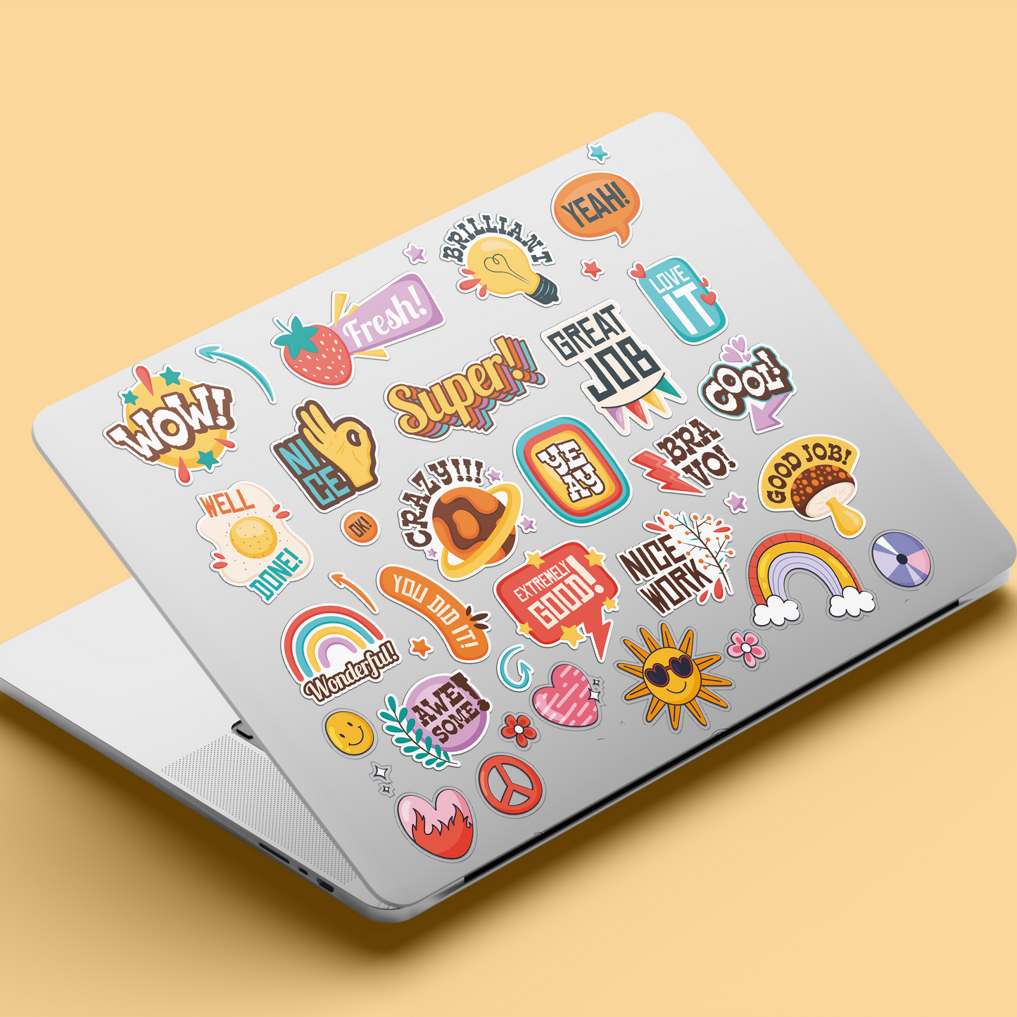 Cute & Vibrant Love Sticker Pack