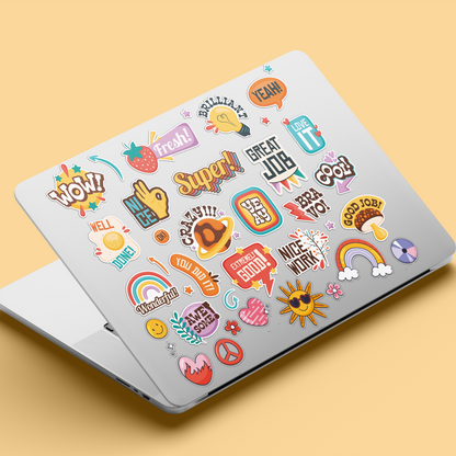 Cute & Vibrant Love Sticker Pack