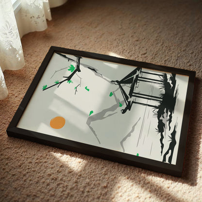 Zen Pavilion Wall Art