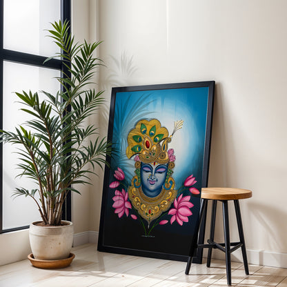 Shri Krishna Serenity Wall Art