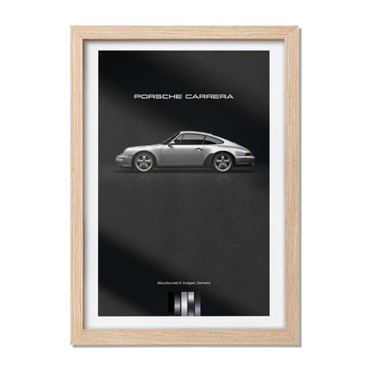 Porsche Carrera Wall Frame