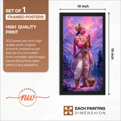 Bhakt Hanuman Wall Frame