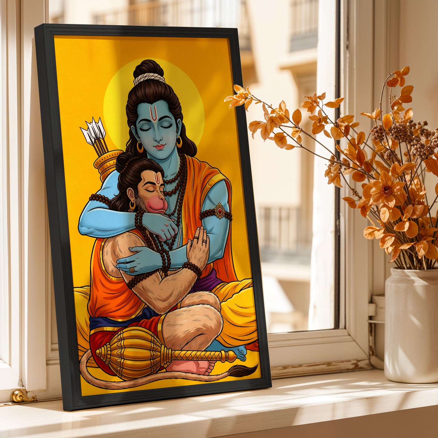 Ram Hanuman Wall Frame