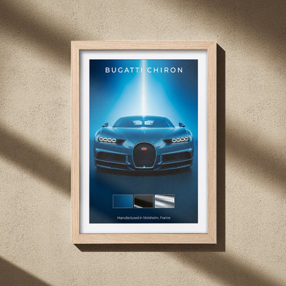 Bugatti Chiron Wall Frame