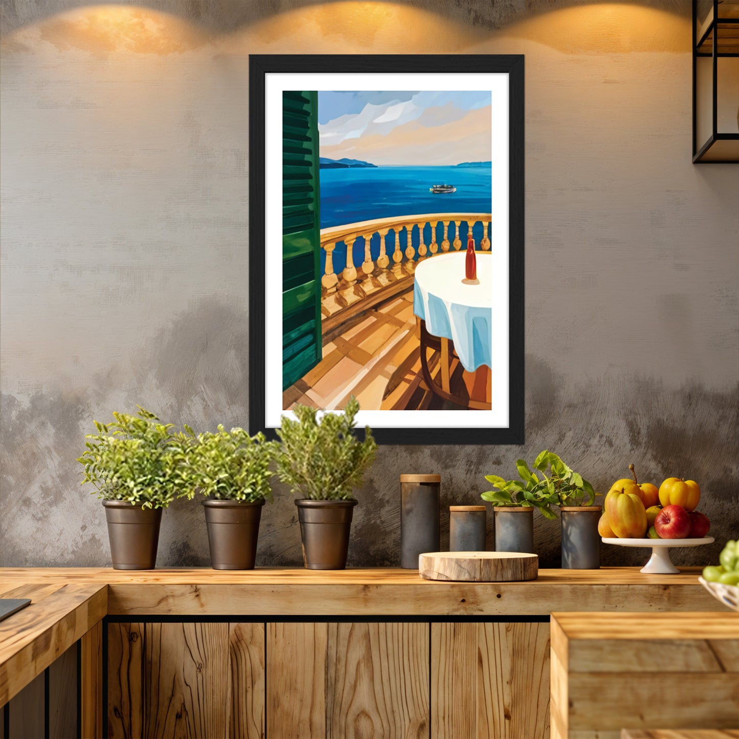 Ocean View Wall Frame
