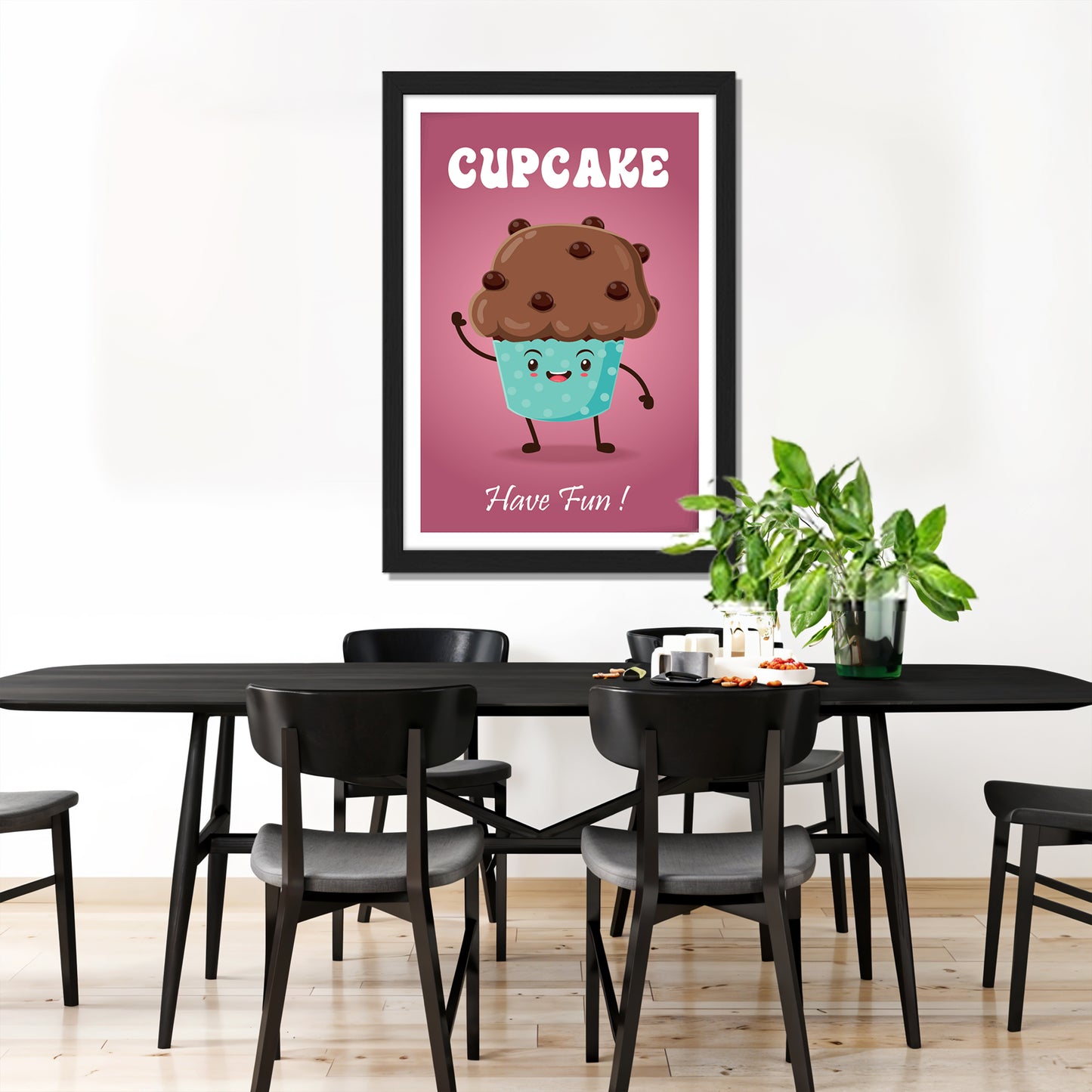 Fun Cupcake Wall Frame