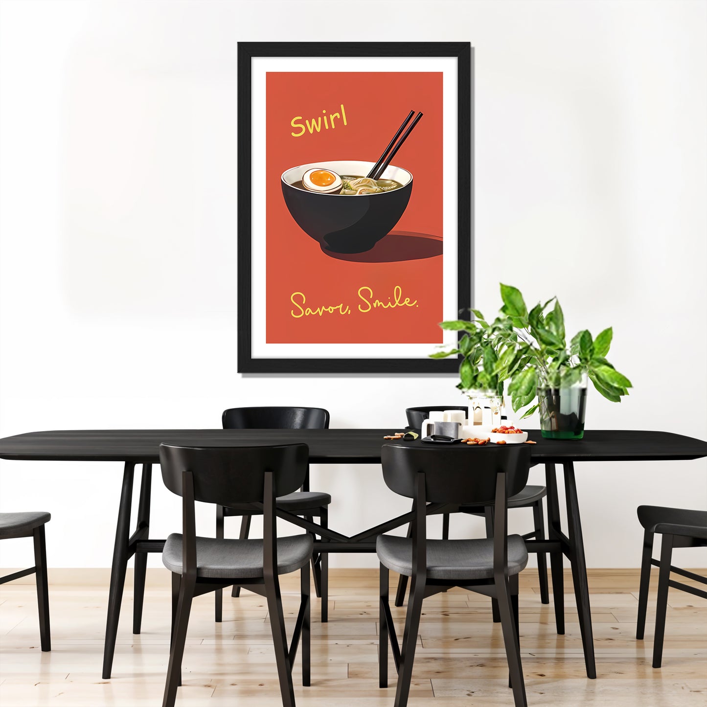 Ramen Joy Wall Frame