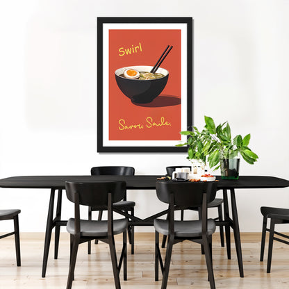 Ramen Joy Wall Frame
