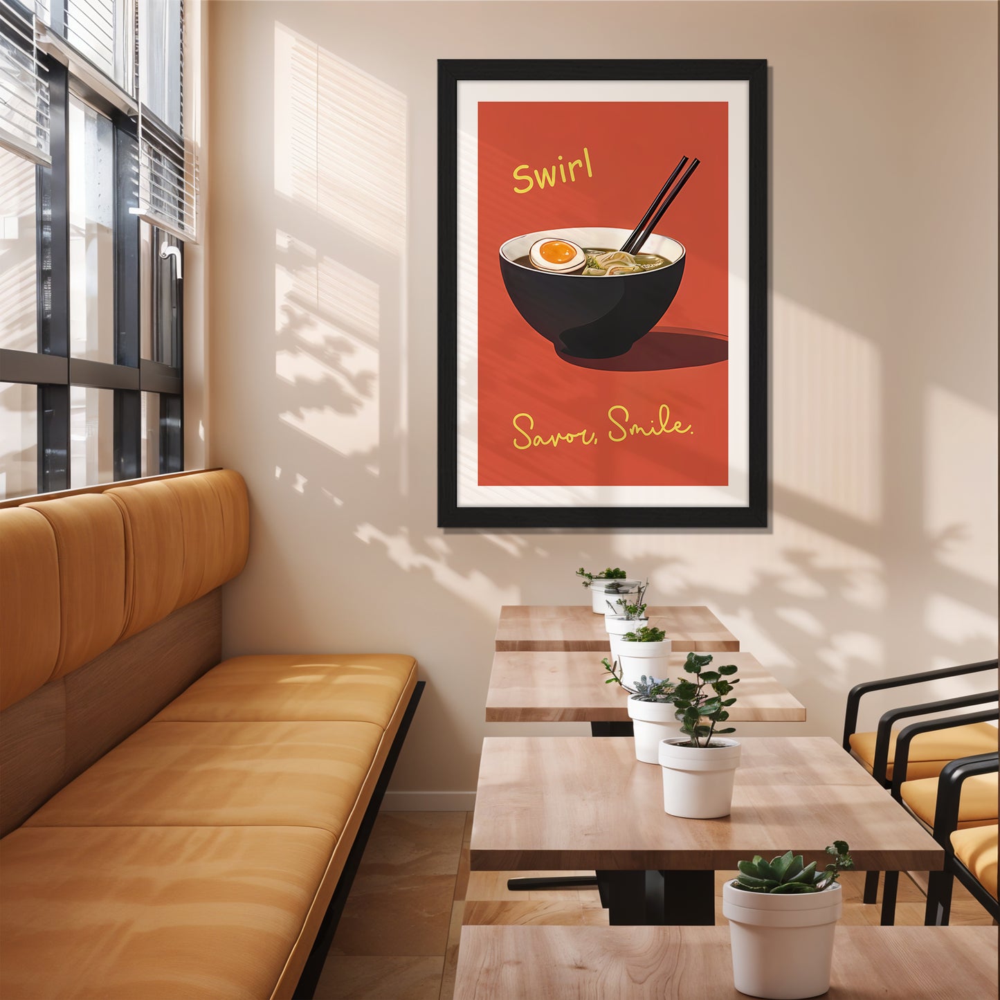 Ramen Joy Wall Frame