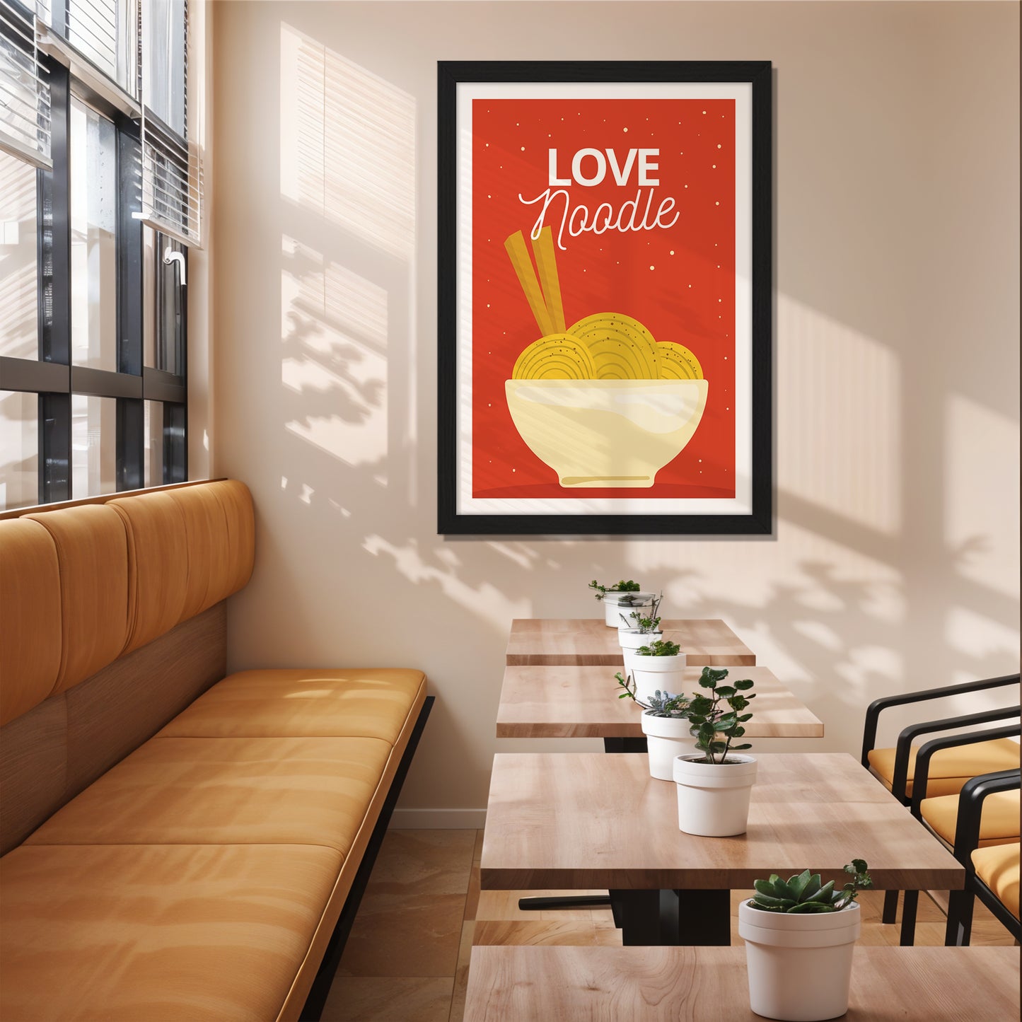 Noodle Love Wall Frame