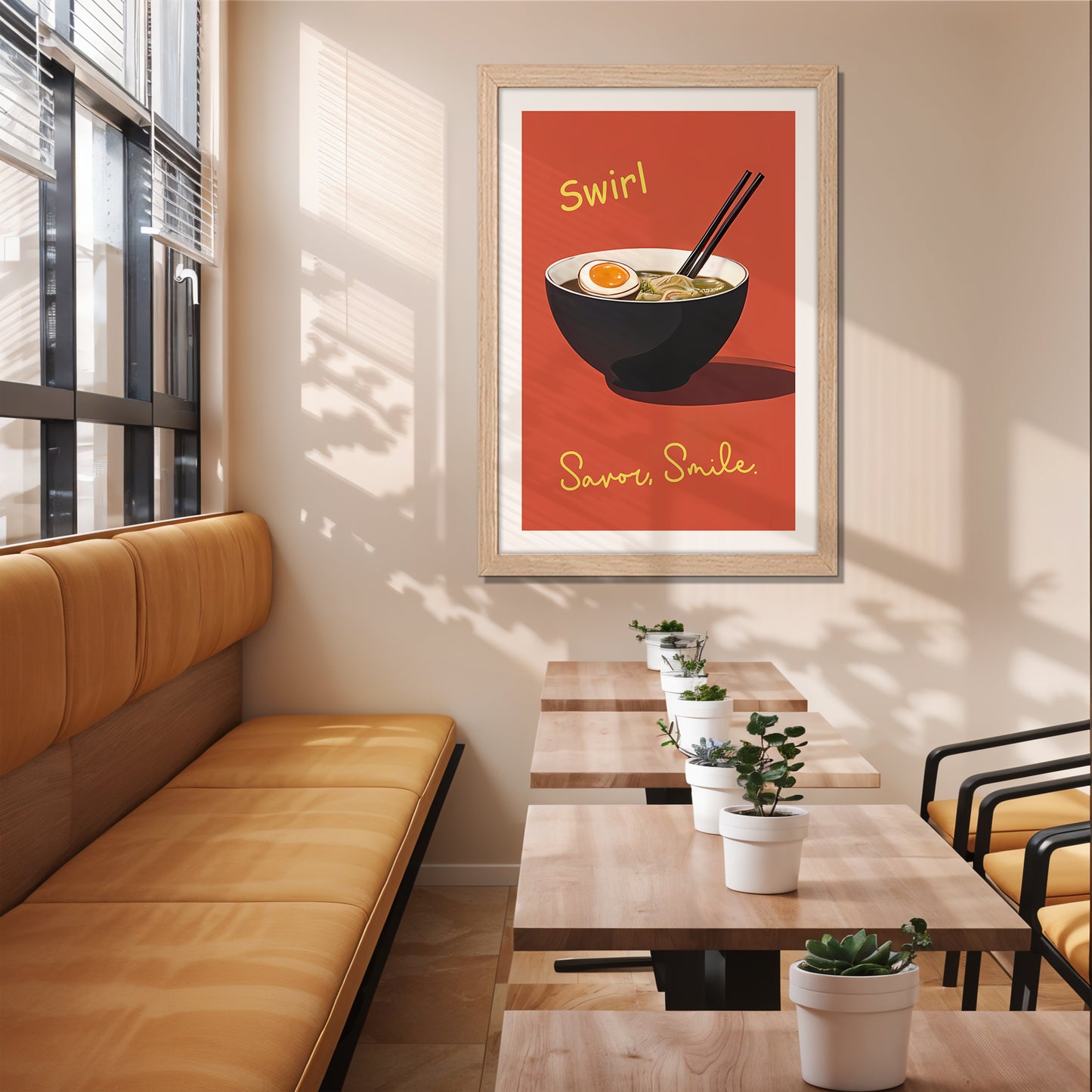 Ramen Joy Wall Frame