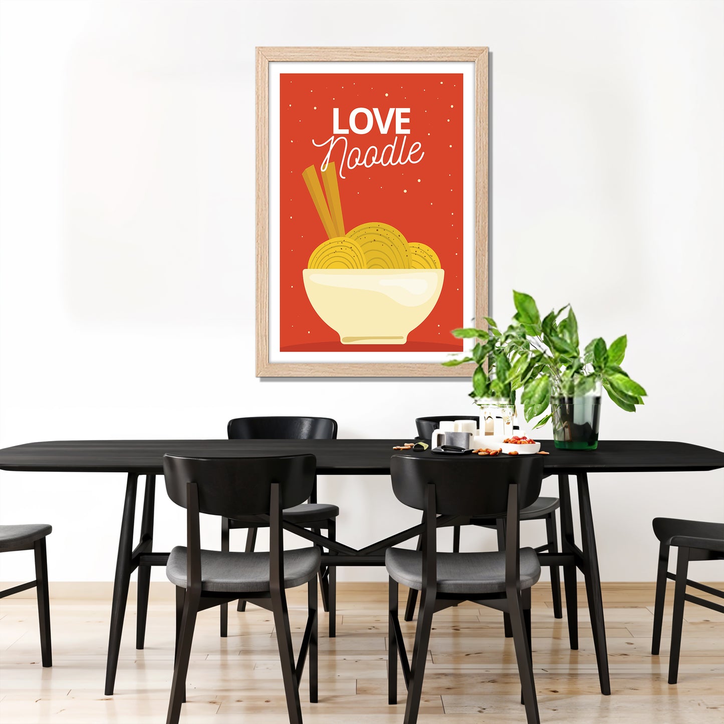 Noodle Love Wall Frame