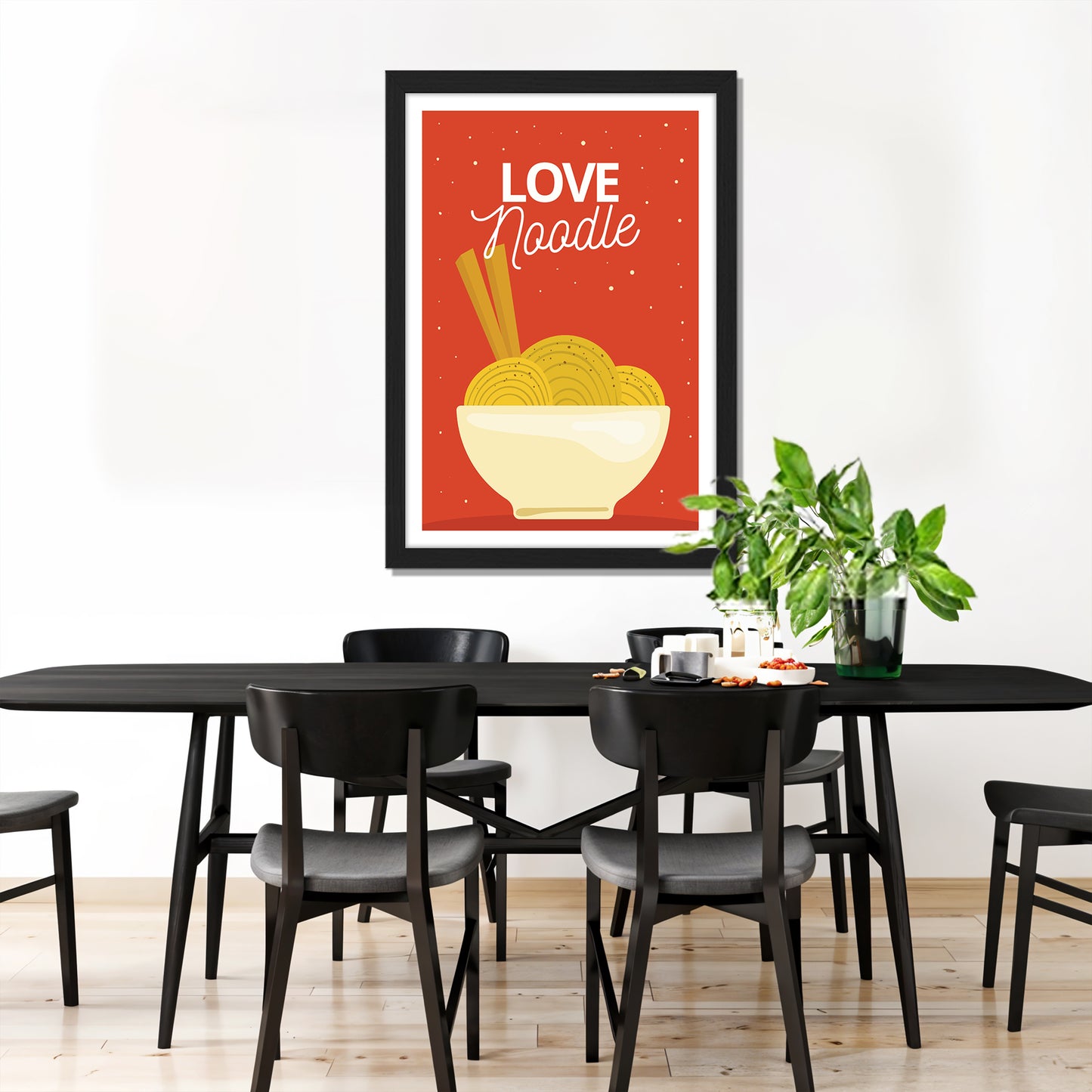 Noodle Love Wall Frame