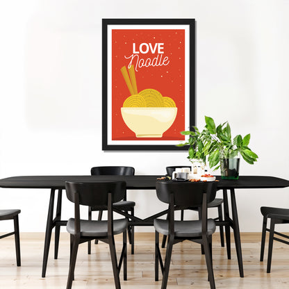 Noodle Love Wall Frame
