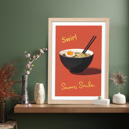Ramen Joy Wall Frame