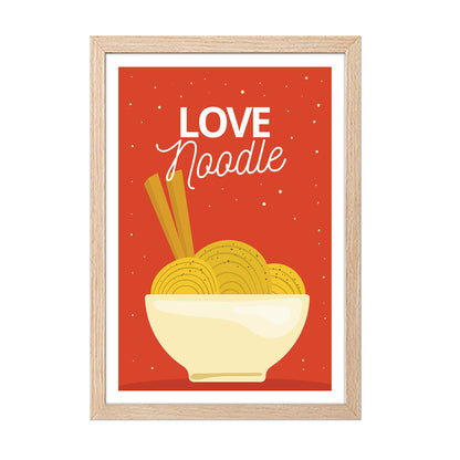 Noodle Love Wall Frame