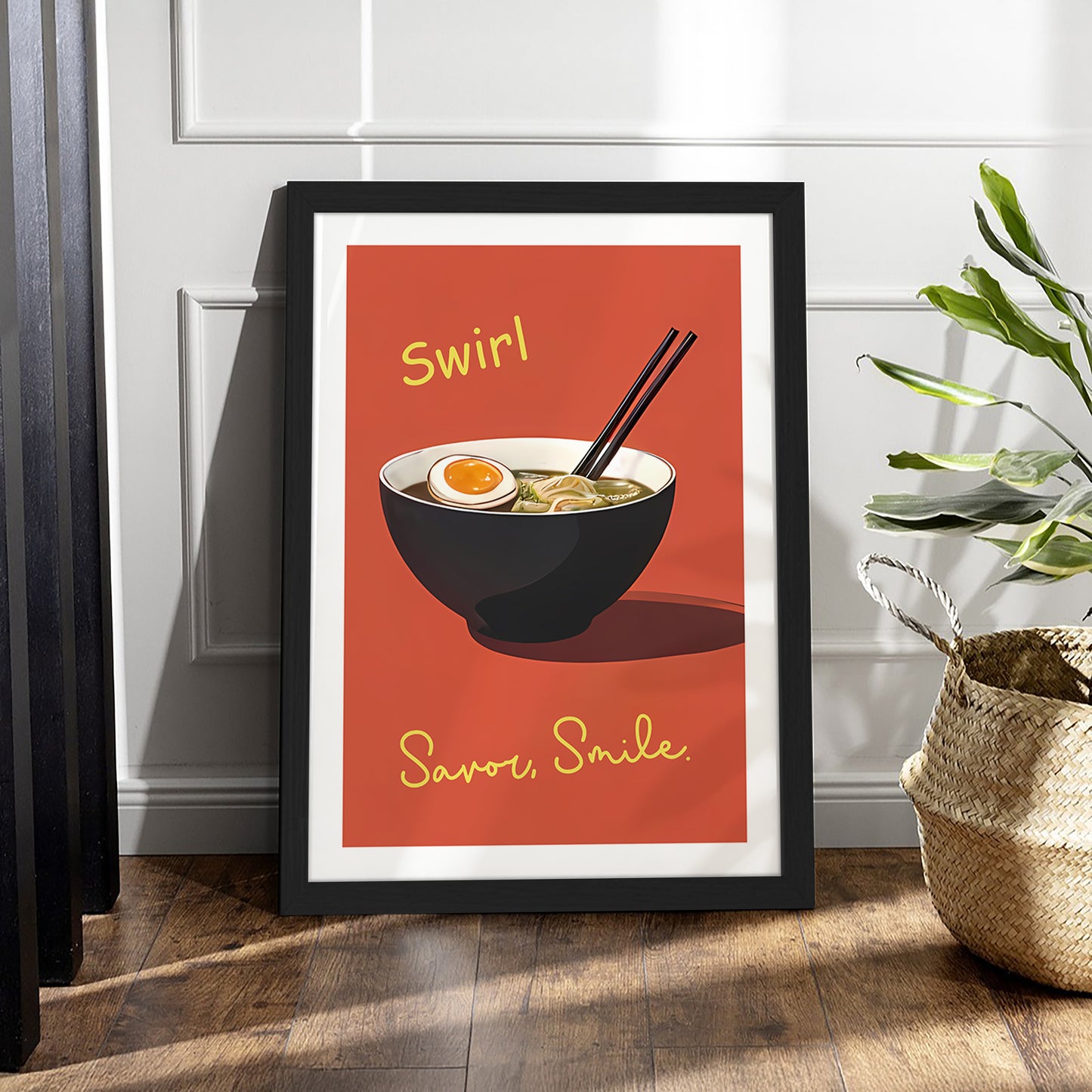 Ramen Joy Wall Frame