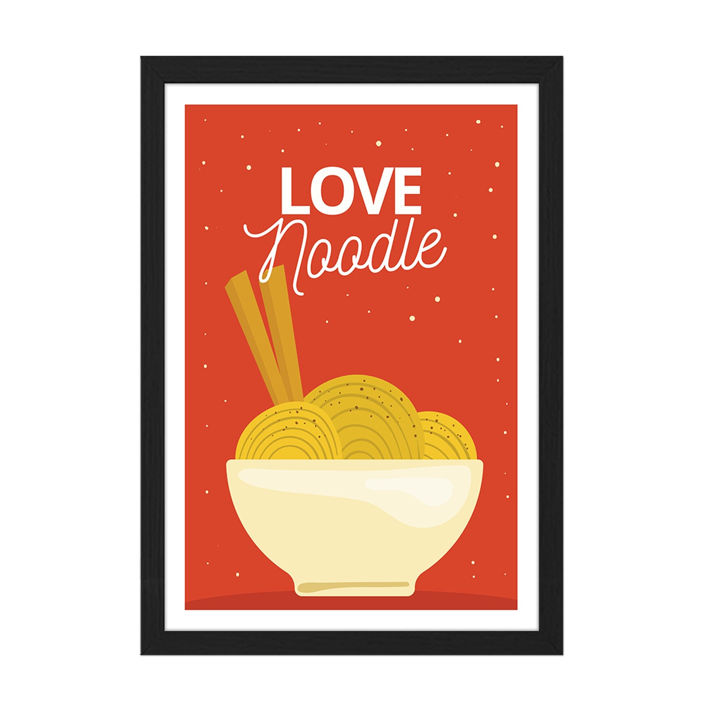 Noodle Love Wall Frame