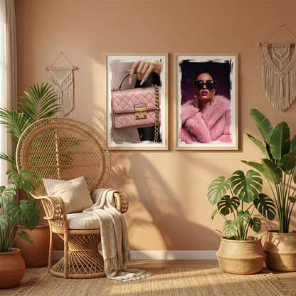 Luxury Fashion Wall Art Set