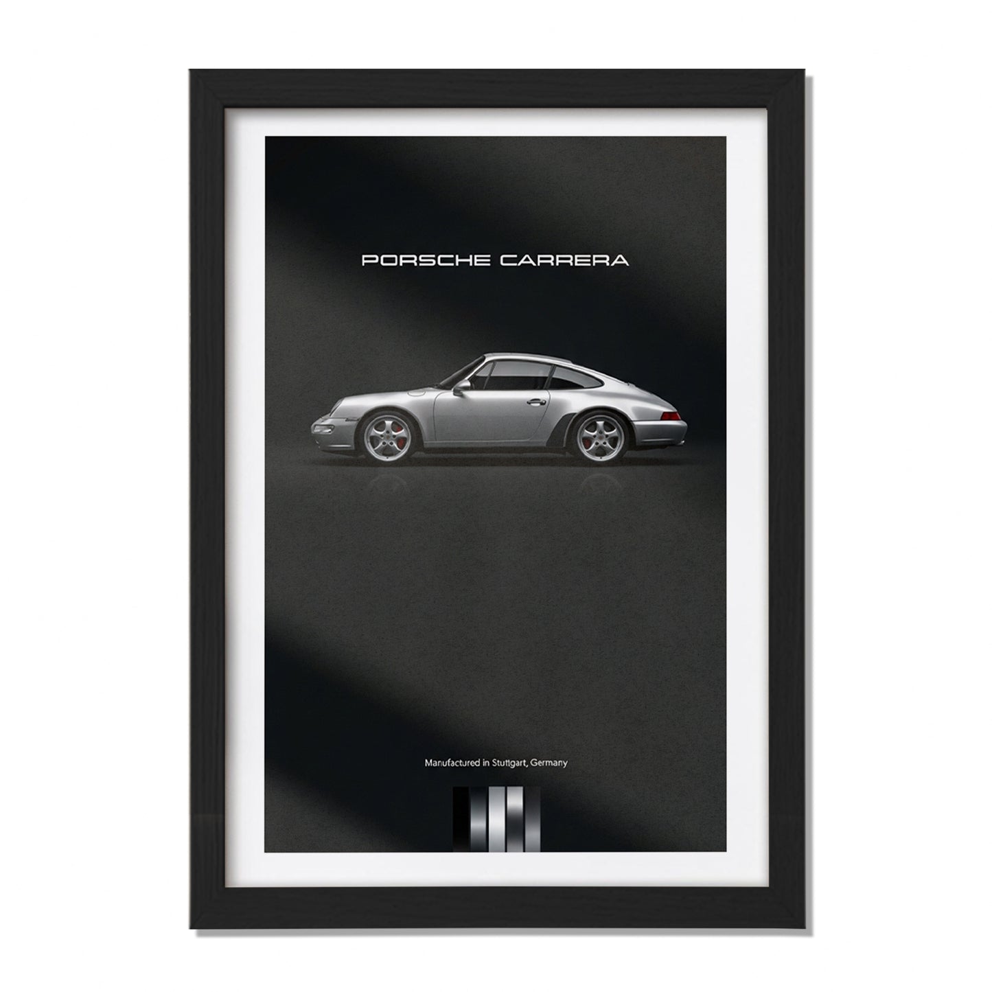 Porsche Carrera Wall Frame