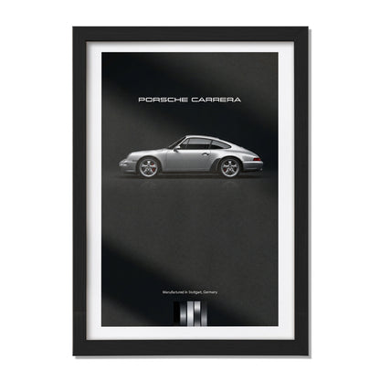 Porsche Carrera Wall Frame