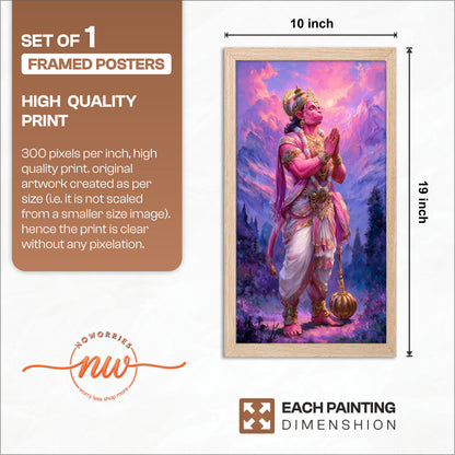 Bhakt Hanuman Wall Frame