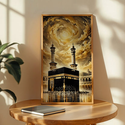 Kaaba Sacred Wall Frame
