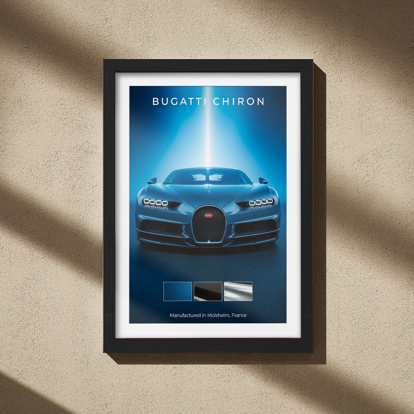 Bugatti Chiron Wall Frame