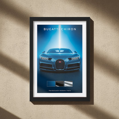 Bugatti Chiron Wall Frame
