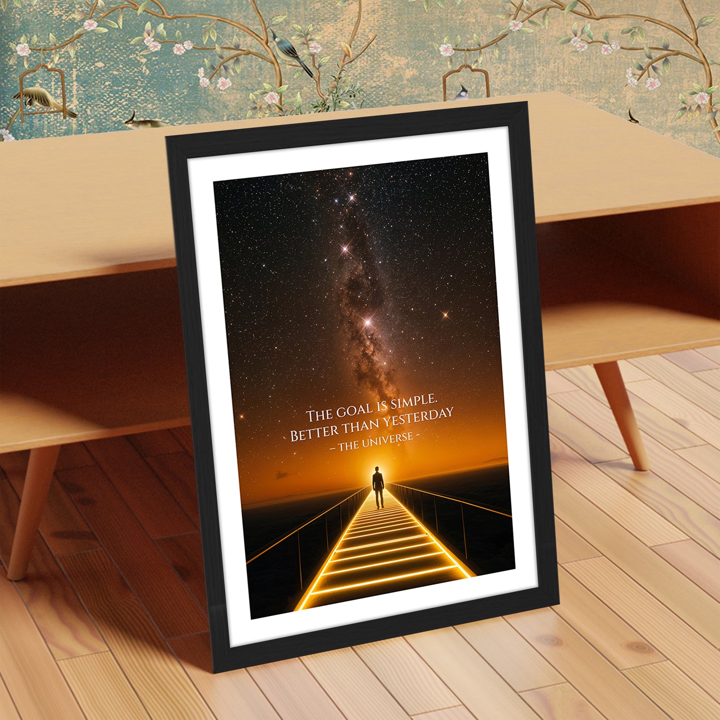 The Goal Is Simple Motivational Poster