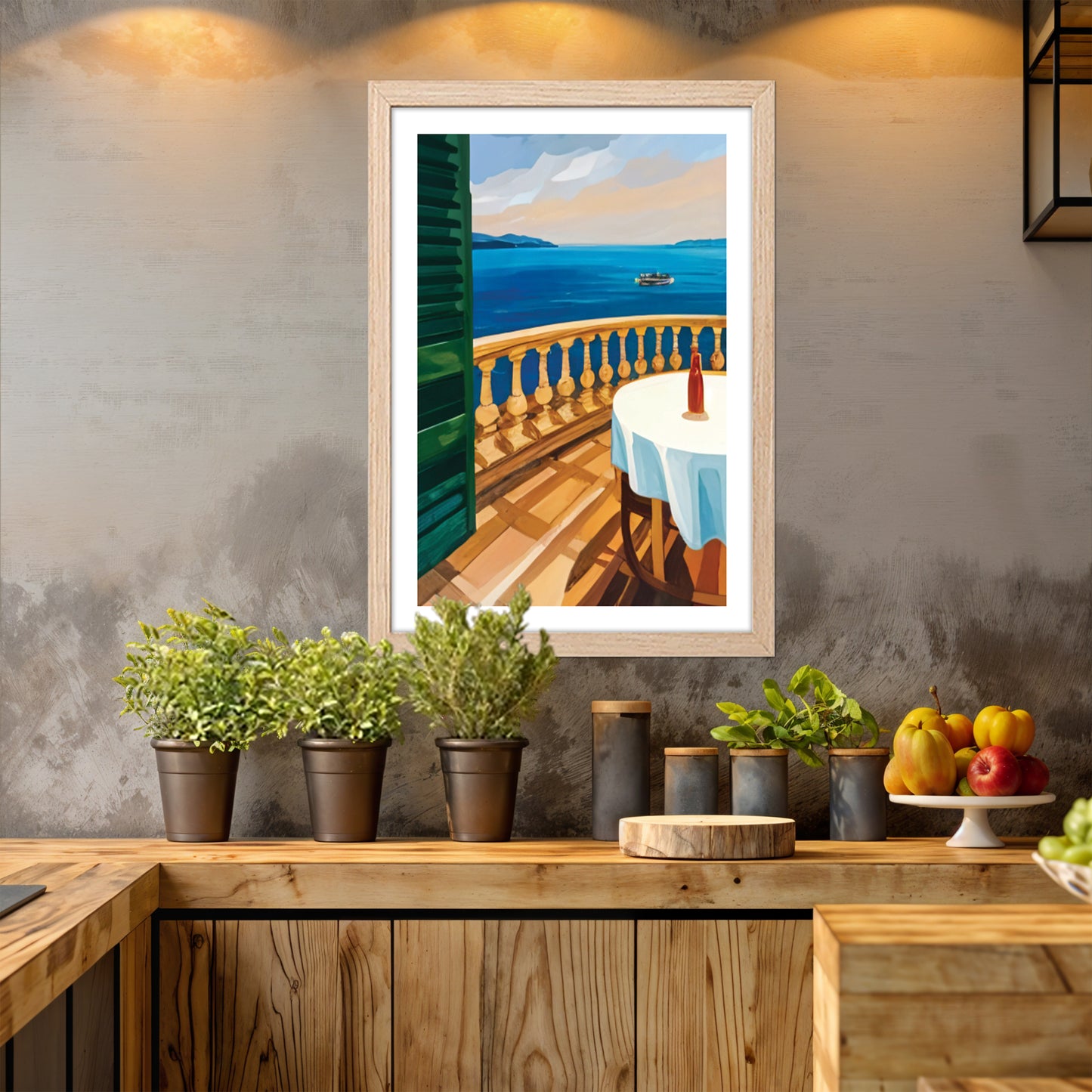 Ocean View Wall Frame