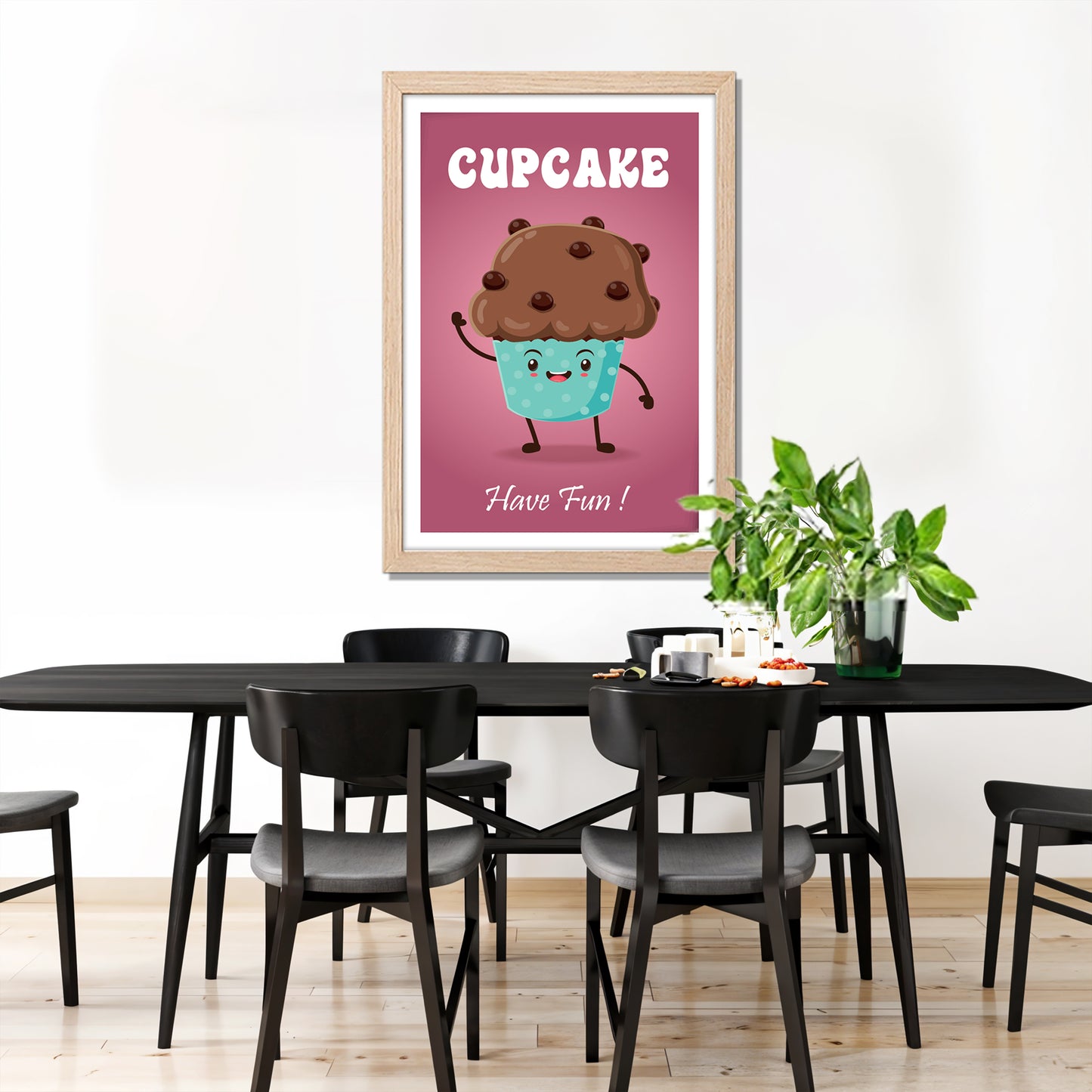 Fun Cupcake Wall Frame