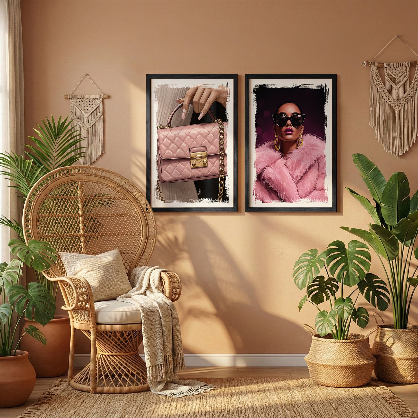 Luxury Fashion Wall Art Set