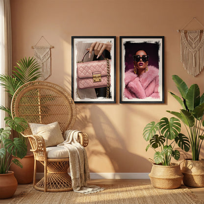 Luxury Fashion Wall Art Set