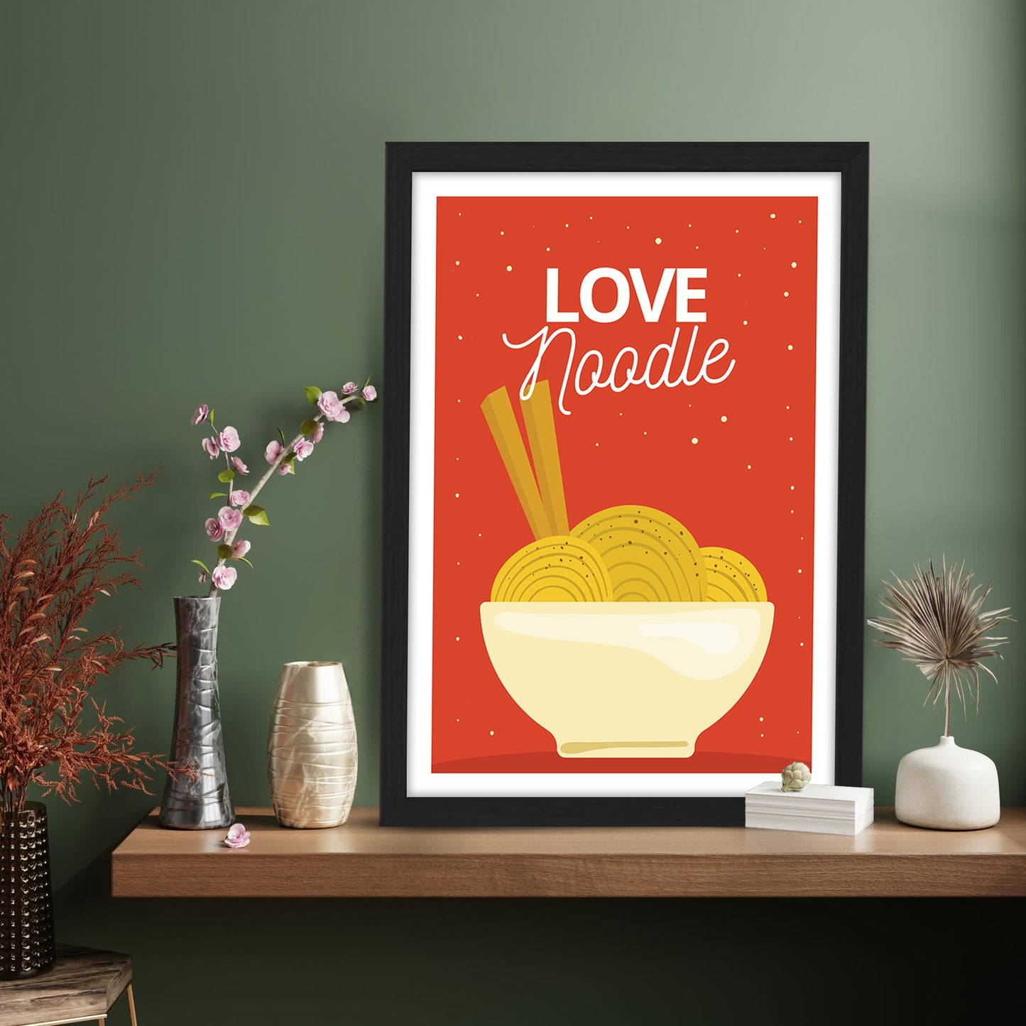 Noodle Love Wall Frame