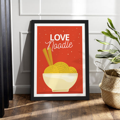 Noodle Love Wall Frame