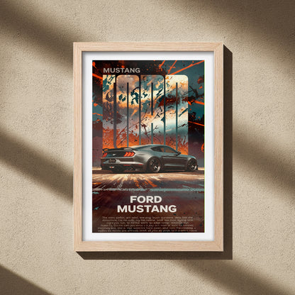 Mustang Fury Wall Frame