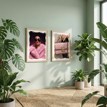 Luxury Fashion Wall Art Set