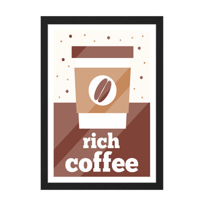 Rich Coffee Wall Frame